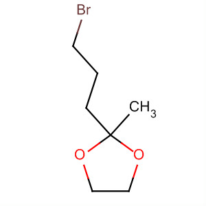 2-Methyl-2-(3-bromopropyl)-1,3-dioxolane Structure,24400-75-7Structure