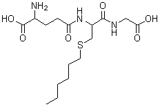 S-己基-L-谷胱甘肽結(jié)構(gòu)式_24425-56-7結(jié)構(gòu)式