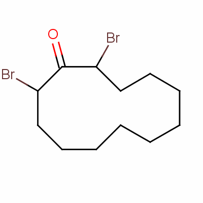 2,12-dIbromocyclododecanone Structure,24459-40-3Structure