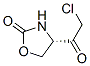 2-Oxazolidinone,4-(chloroacetyl)-,(4s)- (9ci) Structure,244793-72-4Structure