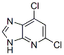 5,7-Dichloro-1H-imidazo[4,5-b]pyridine Structure,24485-01-6Structure