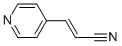 2-Propenenitrile,3-(4-pyridinyl)-(9ci) Structure,24490-79-7Structure