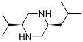 Piperazine,2-(1-methylethyl)-5-(2-methylpropyl)-,(2s,5s)- (9ci) Structure,245110-68-3Structure