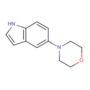 4-(1H-indol-5-yl)morpholine Structure,245117-16-2Structure