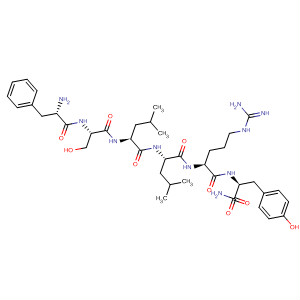 L-Phenylalanyl-L-seryl-L-leucyl-L-leucyl-L-arginyl-L-tyrosinamide Structure,245329-02-6Structure