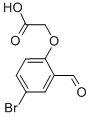 (4-Bromo-2-formylphenoxy)acetic acid Structure,24589-89-7Structure