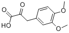 (3,4-Dimethoxyphenyl)pyruvic acid Structure,2460-33-5Structure