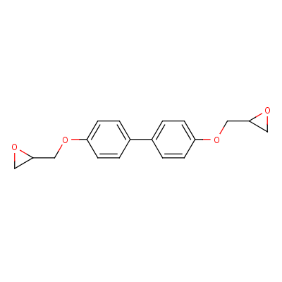 4,4’-Bis(2,3-epoxypropoxy)biphenyl Structure,2461-46-3Structure