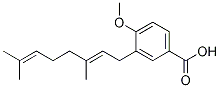 3-香葉草基-4-甲氧基苯甲酸結構式_246266-38-6結構式