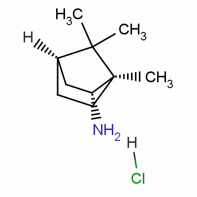 Exo-(1r)-1,7,7-trimethylbicyclo[2.2.1]heptan-2-amine hydrochloride Structure,24629-78-5Structure