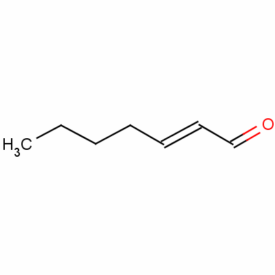 反式-2-庚醛結(jié)構(gòu)式_2463-63-0結(jié)構(gòu)式