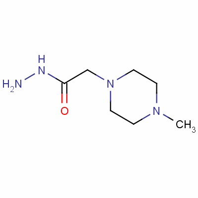 4-Methylpiperazine-1-acetohydrazide Structure,24632-44-8Structure