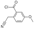 M-anisoyl chloride, 6-(cyanomethyl)-(8ci) Structure,24634-11-5Structure