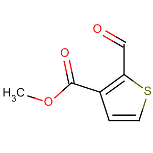 Methyl 2-formylthiophene-3-carboxylate Structure,24647-82-3Structure