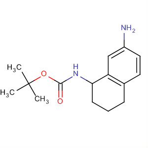 (7-Amino-1,2,3,4-tetrahydro-naphthalen-1-yl)-carbamic acid tert-butyl ester Structure,246873-46-1Structure