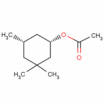 Acetic acid cis-3,5,5-trimethylhexyl ester Structure,24691-16-5Structure