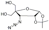 3-Azido-3-deoxy-4-hydroxy-methyl-1,2-o-isopropylidene-alpha-d-ribofuranose Structure,247025-10-1Structure