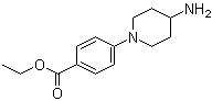 4-(4-氨基哌啶-1-基)苯甲酸乙酯結(jié)構(gòu)式_247034-88-4結(jié)構(gòu)式