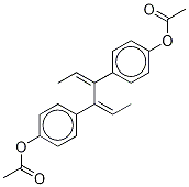 Z,Z-雙烯雌酚二乙酸酯結(jié)構(gòu)式_24705-62-2結(jié)構(gòu)式