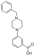 3-(4-Benzyl-piperazin-1-yl)-benzoicacid Structure,247117-97-1Structure