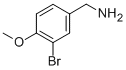 3-Bromo-4-methoxybenzylamine Structure,247254-47-3Structure