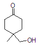 4-(Hydroxymethyl)-4-methyl-cyclohexanone Structure,24730-90-3Structure