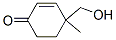 4-Hydroxymethyl-4-methyl-cyclohex-2-enone Structure,24730-93-6Structure