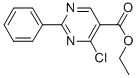 Ethyl 4-chloro-2-phenylpyrimidine-5-carboxylate Structure,24755-82-6Structure