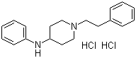 N-phenyl-1-(2-phenylethyl)-4-piperidinamine dihydrochloride Structure,24775-76-6Structure