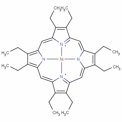 八乙基卟吩鎳結(jié)構(gòu)式_24803-99-4結(jié)構(gòu)式