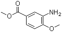 Methyl3-amino-4-methoxybenzoate Structure,24812-90-6Structure