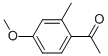 1-(4-Methoxy-2-methylphenyl)ethanone Structure,24826-74-2Structure