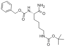 Z-lys(boc)-nh2 Structure,24828-95-3Structure