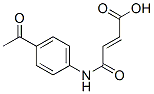 3-(N-(4-acetylphenyl)carbamoyl)prop-2-enoic acid Structure,24870-12-0Structure