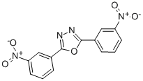 2,5-Bis(3-nitrophenyl)-1,3,4-oxadiazole Structure,2491-89-6Structure