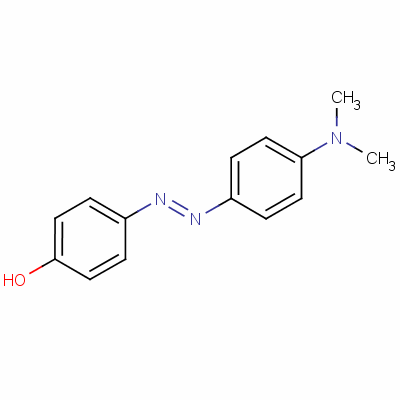 4-Hydroxy-4’-dimethylaminoazobenzene Structure,2496-15-3Structure