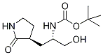 N-[(1s)-1-(hydroxymethyl)-2-[(3s)-2-oxo-3-pyrrolidinyl]ethyl]-carbamic acid tert-butyl ester Structure,249736-45-6Structure