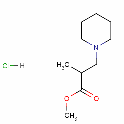 Methyl alpha-methylpiperidine-1-propionate hydrochloride Structure,25027-52-5Structure