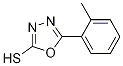 5-鄰甲苯-1,3,4-噁二唑-2-硫醇結構式_2503-66-4結構式