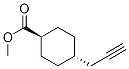 Trans-4-(2-propynyl)cyclohexanecarboxylic acid methyl ester Structure,250682-81-6Structure