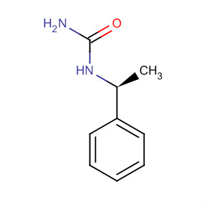 (S)-1-(1-苯基乙基)脲結(jié)構(gòu)式_25144-64-3結(jié)構(gòu)式