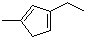 3-Ethyl-1-methyl-1,3-cyclopentadiene Structure,25148-01-0Structure