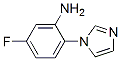 5-氟-2-(1H-咪唑-1-基)苯胺結(jié)構(gòu)式_251649-52-2結(jié)構(gòu)式
