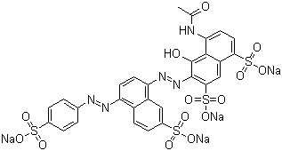 Food Black 1 Structure,2519-30-4Structure