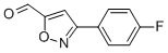 3-(4-Fluoro-phenyl)-isoxazole-5-carbaldehyde Structure,251912-65-9Structure