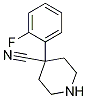 4-(2-Fluoro-phenyl)-piperidine-4-carbonitrile Structure,252002-43-0Structure