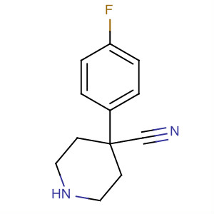 4-Cyano-4-(4-fluorophenyl)piperidine Structure,252002-46-3Structure