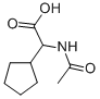 Acetylamino-cyclopentyl-acetic acid Structure,2521-83-7Structure