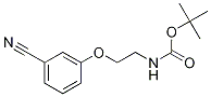 3-(Boc-aminoethyloxy)benzonitrile Structure,252263-98-2Structure