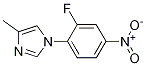 3-Fluoro-4-(4-methyl-imidazol-1-yl)nitrobenzene Structure,252337-29-4Structure